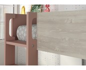 Stapelbed Jules Roze met kast en 2 lades