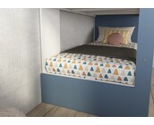 Stapelbed Jules blauw met slaaplade