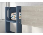 Stapelbed Jules blauw met slaaplade