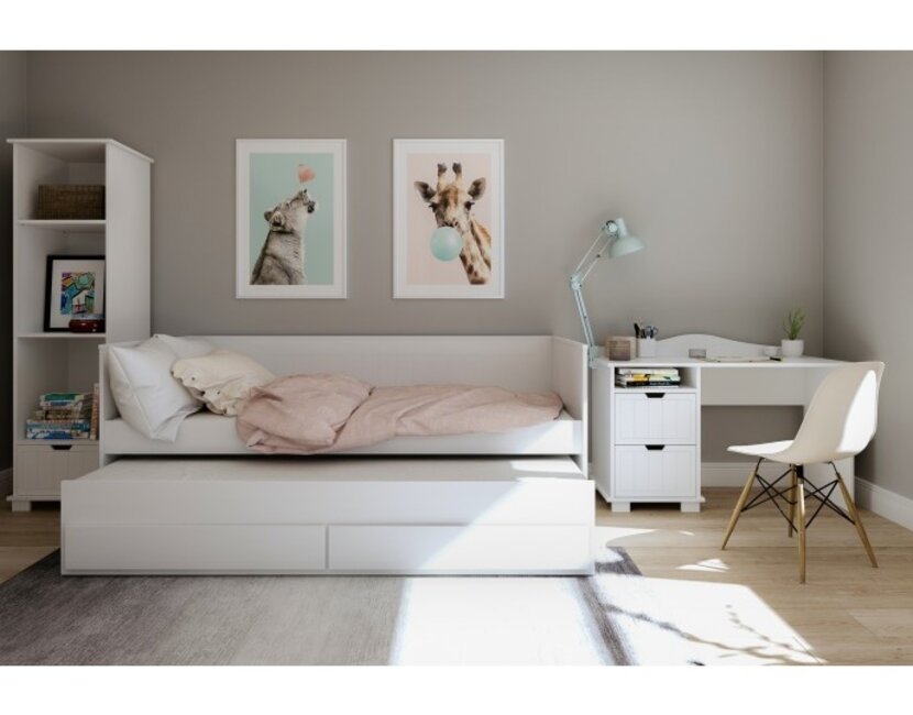 Bedbank Nanne met slaap- en opberglades