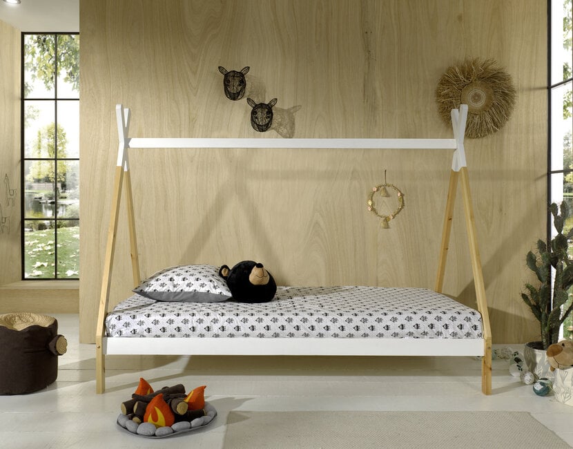 Tienerbed Tipi - 90x200