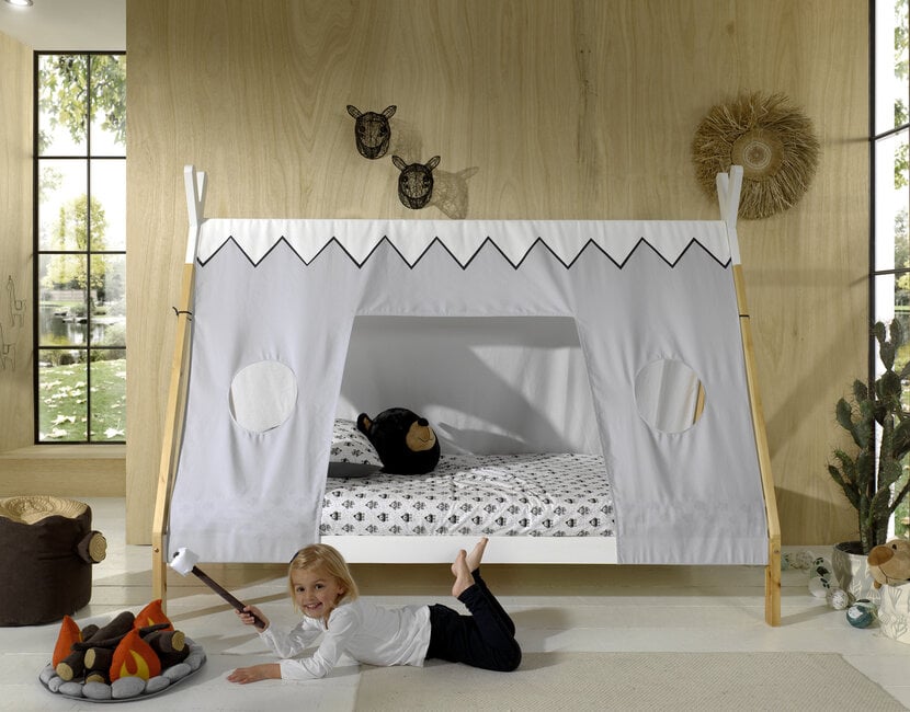 Tienerbed Tipi - 90x200