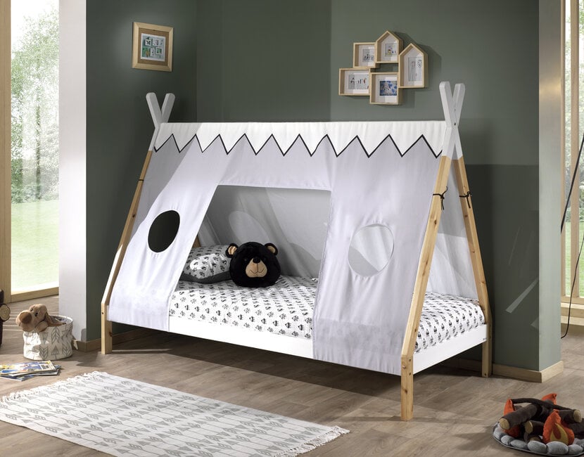 Tienerbed Tipi - 90x200