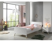 Kinderbed Billy - Satijn wit - 90x200