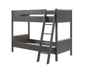 Stapelbed Londen Antraciet