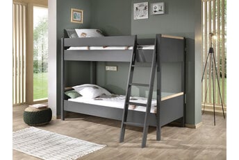 Stapelbed  Londen Antraciet