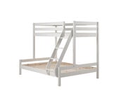 3 persoons stapelbed Martin - Wit - 140x200