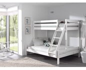 3 persoons stapelbed Martin - Wit - 140x200