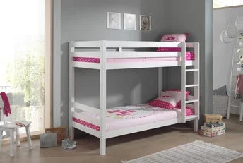 Stapelbed Wit PINO  - 160cm hoog