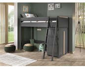 Hoogslaper Londen Antraciet