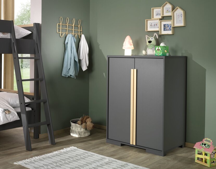 Hoogslaper Londen Antraciet