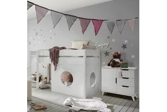 Halfhoogslaper Color - Wit