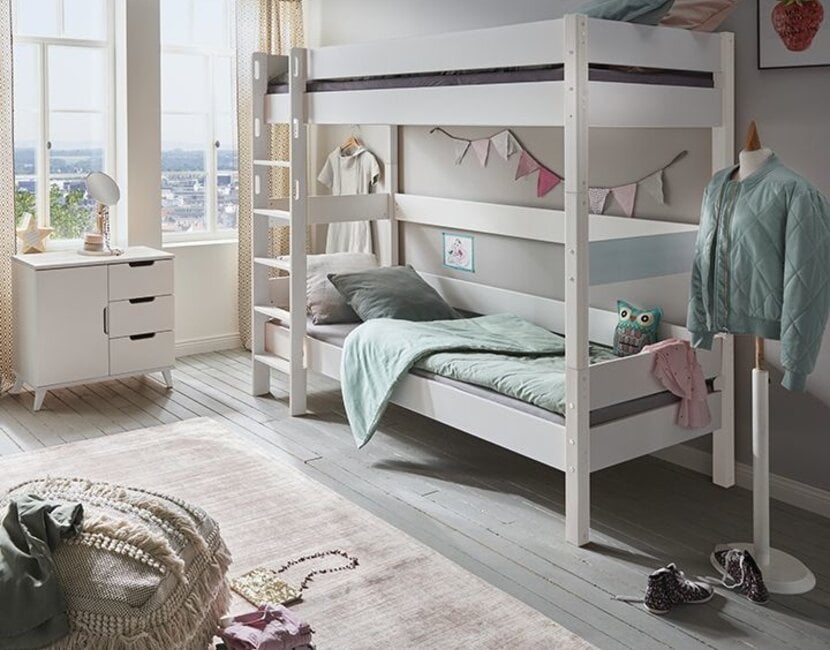 Stapelbed Color - Wit