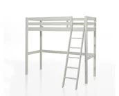 Hoogslaper met zetelbed Wit PINO - 90x200cm