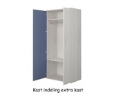 Stapelbed Maxim Blauw