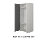 Stapelbed Maxim Antraciet