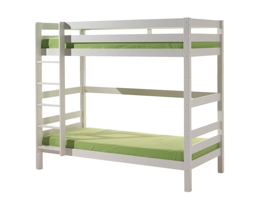 Stapelbed Wit PINO  - 180 cm hoog