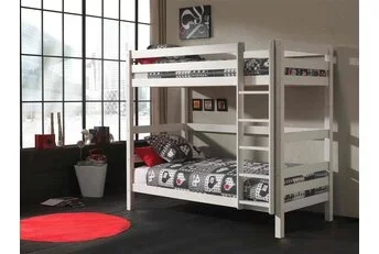 Stapelbed Wit PINO  - 180cm hoog