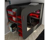 The Cube Gamingbed 120x200 - Antraciet