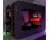 The Cube Gamingbed 120x200 - Antraciet