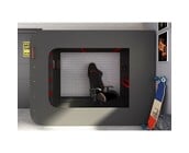 The Cube Gamingbed 90x200 - antraciet