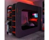The Cube Gamingbed 90x200 - antraciet