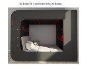 The Cube Gamingbed 120x200 - Antraciet
