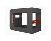 The Cube Gamingbed 120x200 - Antraciet
