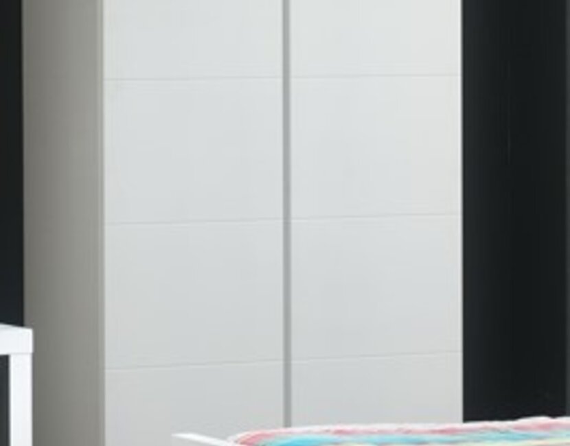 2-Deurs kledingkast Lara wit