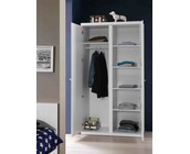 2-Deurs kledingkast Lara wit