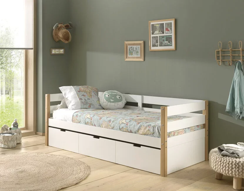Bedbank Margrit met slaaplade 90x200