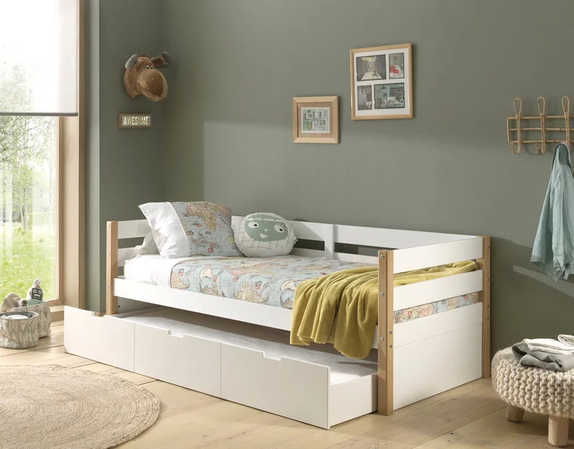 Bedbank Margrit met slaaplade 90x200