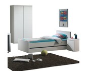 Kinderbed Lara - wit - 90x200