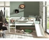 Halfhoogslaper Pino Wit 90x200