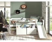 Halfhoogslaper Pino Wit 90x200