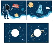 Halfhoogslaper Charlotte met Space shuttle speeltent