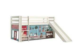 Halfhoogslaper Charlotte met Pet shop speeltent