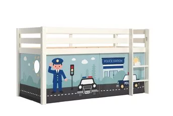 Halfhoogslaper Charlotte met Police speeltent