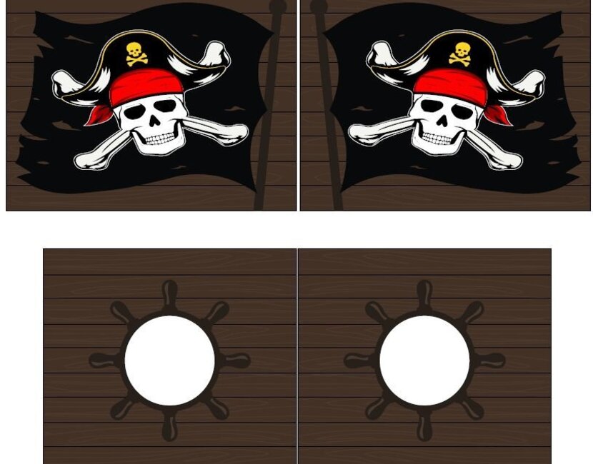 Halfhoogslaper Charlotte met Pirates speeltent  - wit - 90x200 zonder glijbaan