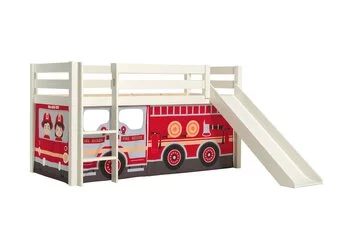 Halfhoogslaper Charlotte met Fire truck speeltent