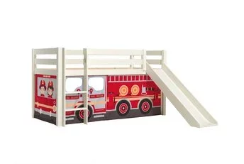 Halfhoogslaper Charlotte met Fire truck speeltent