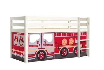 Halfhoogslaper Charlotte met Fire truck speeltent