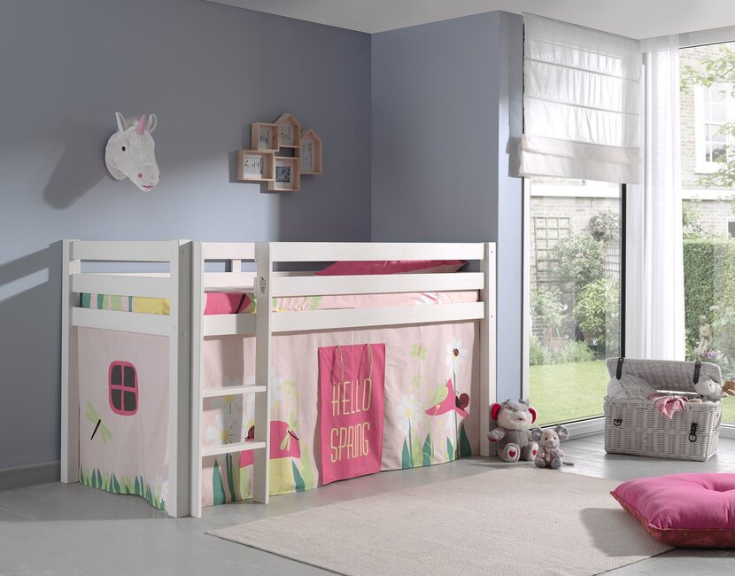 Halfhoogslaper Charlotte met Spring speeltent