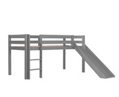 Halfhoogslaper Charlotte met Police speeltent - Grijs