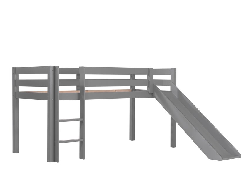 Halfhoogslaper Charlotte met Princess Sophie speeltent - Grijs