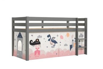 Halfhoogslaper Charlotte met Princess Sophie speeltent - Grijs