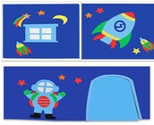 Halfhoogslaper Charlotte met Astro speeltent - Grijs