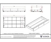 Bedbank Margrit - Zonder slaaplade - 90x200