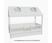 Beachhouse hutbed 90x200