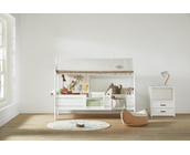4-in-1 Kinderbed met dakconstructie